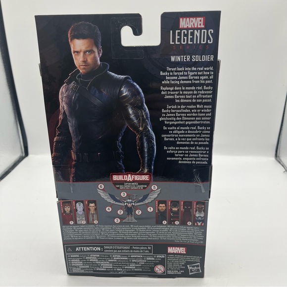Marvel Legends Series - The Falcon & Winter Soldier: Winter Soldier Figure w/BAF - Picture 11 of 12